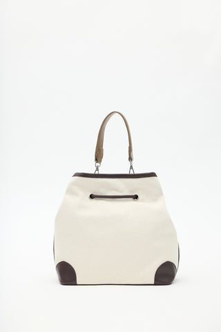 Nomad Canvas Bucket Bag Brown