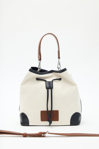 Nomad Canvas Bucket Bag Black