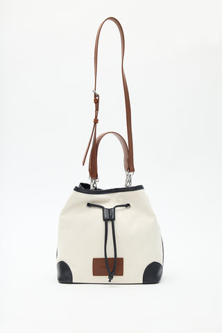 Nomad Canvas Bucket Bag Black