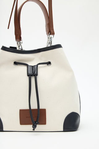 Nomad Canvas Bucket Bag Black
