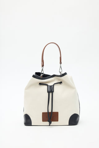 Nomad Canvas Bucket Bag Black