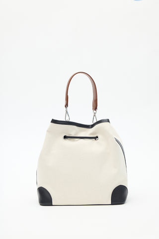 Nomad Canvas Bucket Bag Black