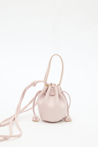 Lula Mini Ruched Bag Soft Pink