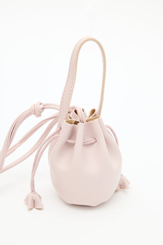Lula Mini Ruched Bag Soft Pink