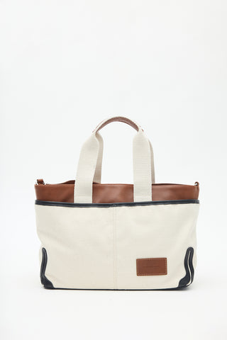 Nomad Pocket Canvas Tote Bag Black