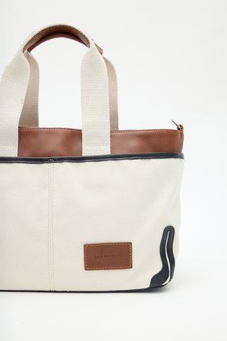 Nomad Pocket Canvas Tote Bag Black