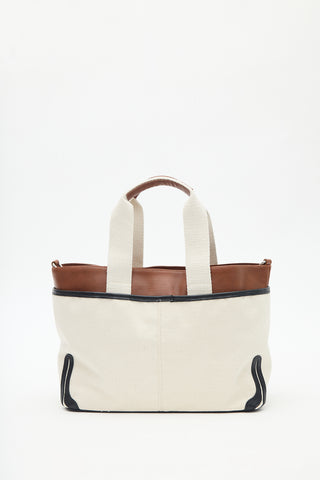 Nomad Pocket Canvas Tote Bag Black