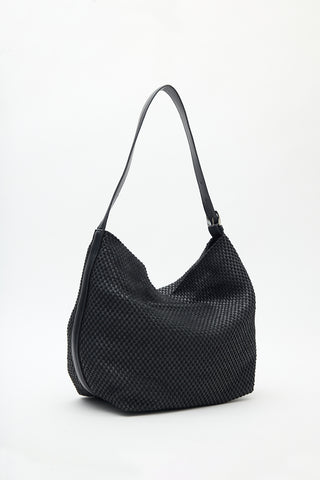 Ezra Woven Xl Bag Black