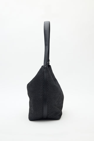 Ezra Woven Xl Bag Black