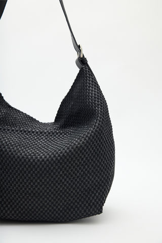 Ezra Woven Xl Bag Black