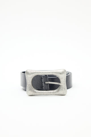 Vintage Buckle Belt Black