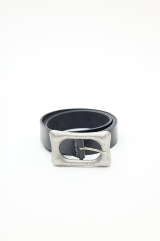 Vintage Buckle Belt Black