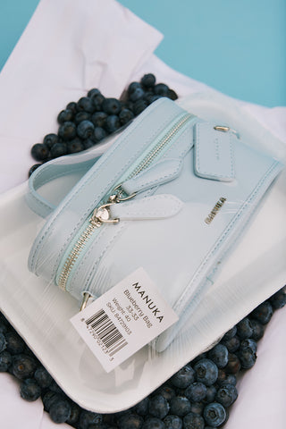 Mita Mini Zip Bag Blue