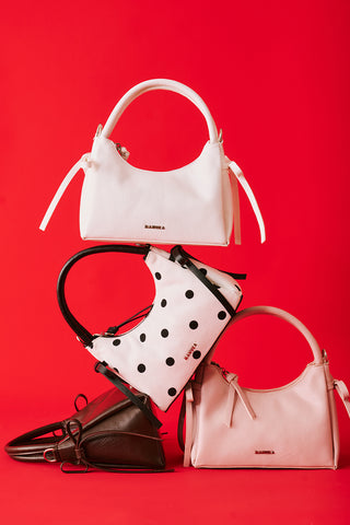 Camila Mini Bow Bag Polka Dot