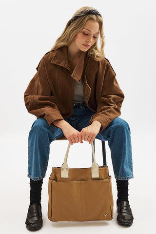Everyday Canvas Bag Camel