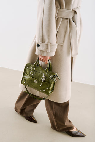 Soho Medium Buckle Bag Khaki
