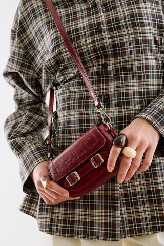 Mini Noma Bag Burgundy