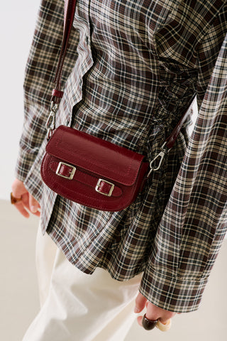 Mini Noma Bag Burgundy