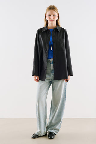 Collection Collar Essential Shirt Black