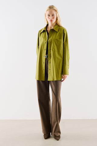 Collection Collar Essential Shirt Green