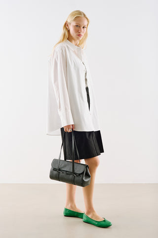 Misty Flap Shoulder Bag Black