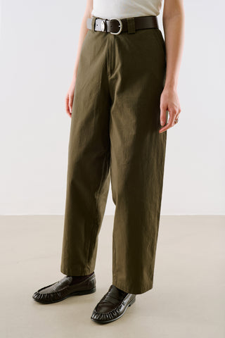 Barrel Trousers Khakı
