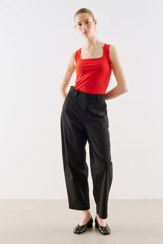 Barrel Trousers Black
