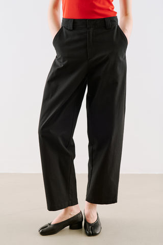 Barrel Trousers Black