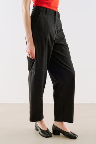 Barrel Trousers Black