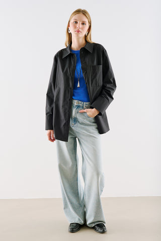 Collection Collar Essential Shirt Black