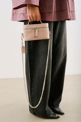 Mita Mini Zip Bag Pink