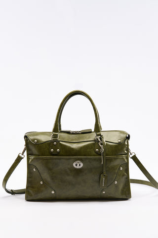 Chelsea Large Buckle Bag Khaki