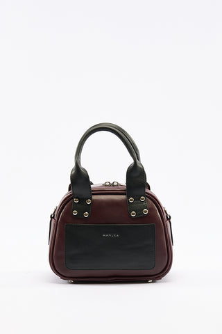 Tabby Medium Buckle Bag Burgundy