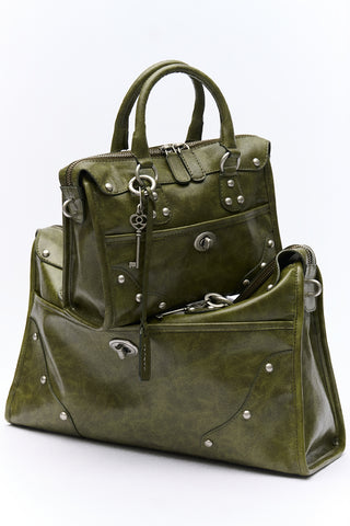 Soho Medium Buckle Bag Khaki