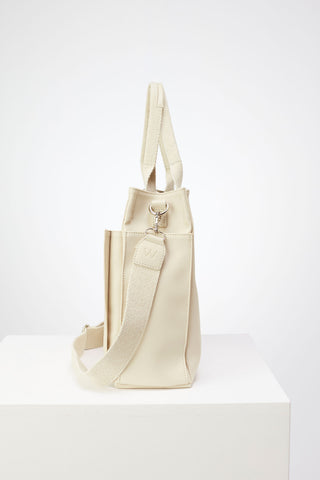 Everyday Faux Leather Bag Beige