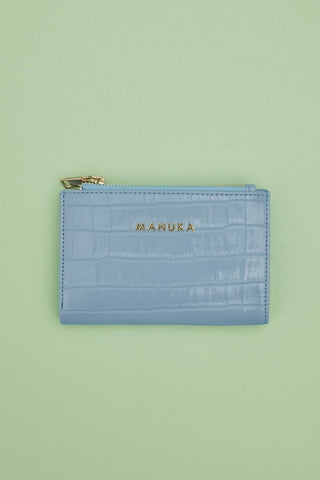 Wallet Card Holder Blue