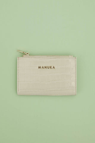 Wallet Card Holder Beige