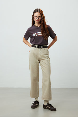 1975 High-Rise Straight Fit Deni̇m Bej