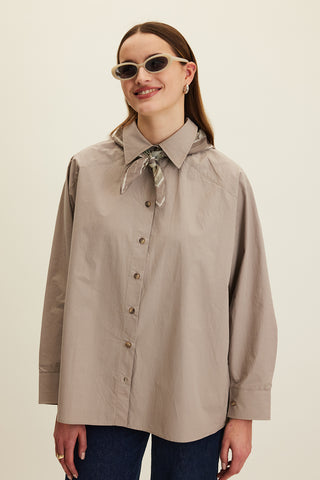 Premium Relaxed Shirt Mink