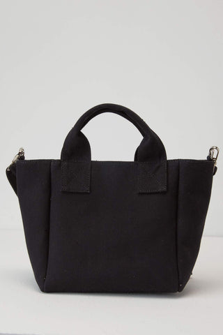 Mini Canvas Bag Black