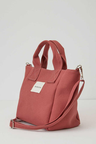 Mini Canvas Bag Dusty Rose