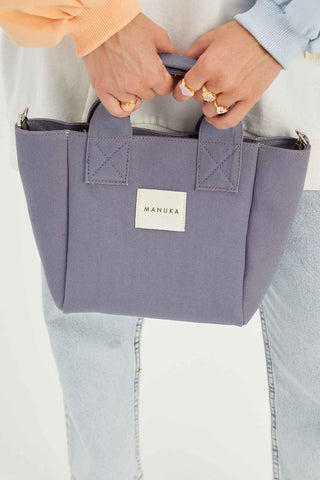 Mini Canvas Bag Blue