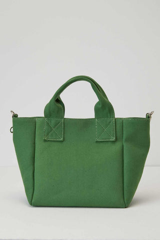 Mini Canvas Bag Green