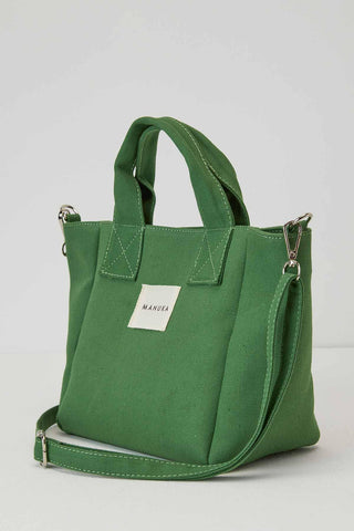 Mini Canvas Bag Green