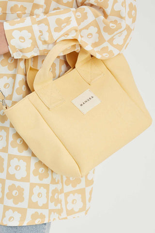 Mini Canvas Bag Yellow