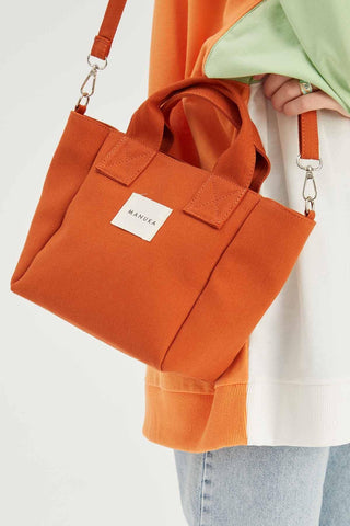 Mini Canvas Bag Orange