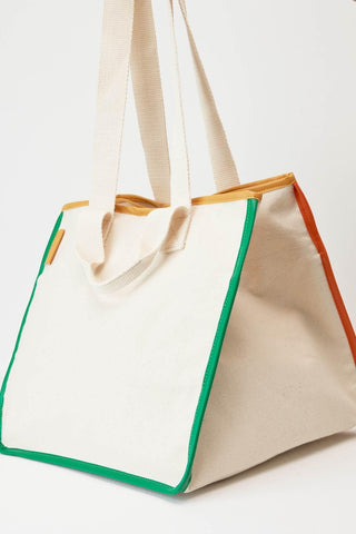 Canvas Shopping Bag Colourful