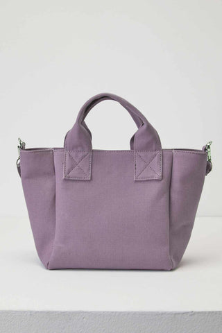 Mini Canvas Bag Lilac