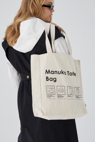 Printed Canvas Bag Manuka Tote Bag