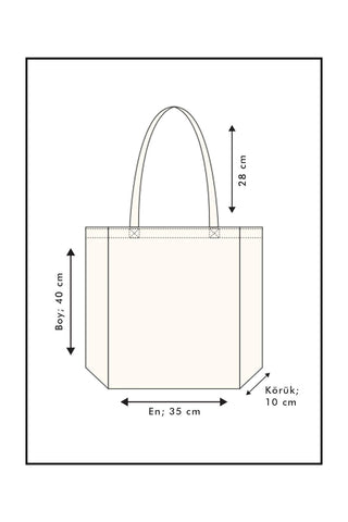 Printed Canvas Bag Focus On The Good